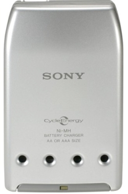 Зарядное устройство Sony Quick mini для аккумуляторных батарей АА и ААА + 2 АКБ