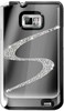Чехол для Samsung i9100 Galaxy S 2 Luxury Swarovski Lime