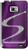 Чехол для Samsung i9100 Galaxy S 2 Luxury Swarovski Lime