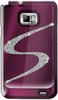 Чехол для Samsung i9100 Galaxy S 2 Luxury Swarovski Lime