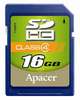 Apacer SD SDHC 16GB Class 4