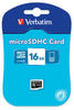 Verbatim MicroSDHC 16GB Class 2