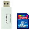 Transcend SD SDHC 32GB Class 6 + SDHC Reader