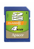 Apacer SD SDHC 4GB Class 6