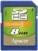 Apacer SD SDHC 8GB Class 4
