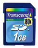 Transcend SD 1GB 80X