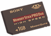 Sony Memory Stick PRO DUO 1GB MSX-M1GN
