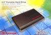 Transcend StoreJet 25 Portable 250GB TS250GSJ25P