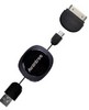 USB ����-������ ��� Samsung i9100 Galaxy S 2 Avantree Retract Sync Charge Set