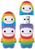 Mimoco Mimobot Buddy Chub Rainbow 4GB