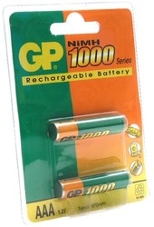 Фото аккумуляторной батарейки GP 100AAAHC-CR2