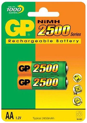 Фото аккумуляторной батарейки GP 250AAHCHP-2CR2