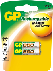 Фото аккумуляторной батарейки GP 85AAAHC-U2