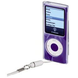 Фото чехол-футляр для apple ipod nano 4g hama crystal case