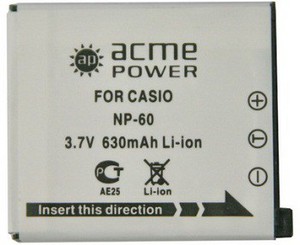 Фото аккумуляторной батареи AcmePower CNP-60