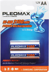 Фото аккумуляторной батарейки Samsung Pleomax HR06-2BL 2100 mAh