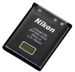 Фото аккумуляторной батареи Nikon EN-EL10