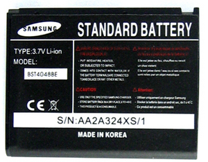 Фото аккумуляторной батареи Samsung BST4048BE