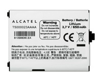 Фото аккумулятора Alcatel C550
