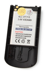 Фото аккумулятора Alcatel 715