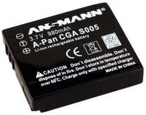 Фото аккумуляторной батареи ANSMANN A-Pan CGA-S005