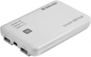 Фото зарядки Defender ExtraLife 5000 Dual