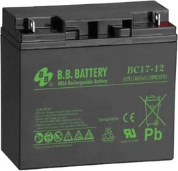 Фото аккумуляторной батареи В.В. Battery BC 17-12 для UPS