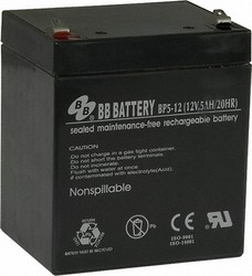 Фото аккумуляторной батареи В.В. Battery BP 5-12 для UPS