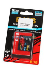 Фото аккумулятора Nokia 6700 Classic BHB BL-6Q