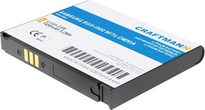 Фото аккумулятора Samsung i8000 Omnia II Craftmann C1.02.115 (AB653850CE)