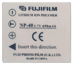 Фото аккумуляторной батареи Fujifilm NP-40