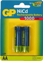 Фото аккумуляторной батарейки GP 100AAKC-BC2