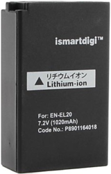 Фото аккумуляторной батареи iSmartDigi EN-EL20