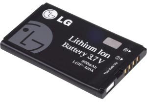 Фото аккумуляторной батареи LG LGIP-430A