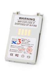 Фото аккумулятора Motorola T191