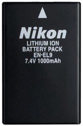 Фото аккумуляторной батареи Nikon EN-EL9