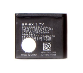 Фото аккумуляторной батареи Nokia BP-6X