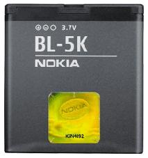 Фото аккумуляторной батареи Nokia BL-5K