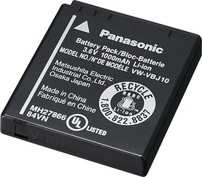 Фото аккумулятора для видеокамеры Panasonic SDR-S10 VW-VBJ10E-K