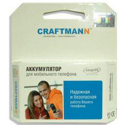 Фото аккумулятора Philips M600 Craftmann