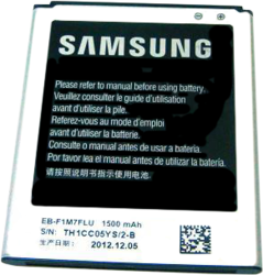 Фото аккумуляторной батареи Samsung EB-F1M7FLU