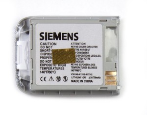 Фото аккумулятора Siemens CF110