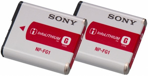 Фото аккумуляторной батареи Sony 2NP-FG1