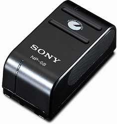 Фото аккумуляторной батареи Sony NP-68