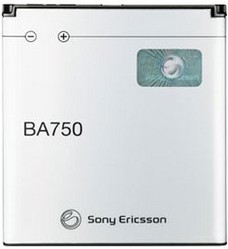 Фото аккумулятора Sony Ericsson XPERIA Arc BA750