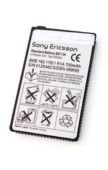 Фото аккумуляторной батареи Sony Ericsson BST-30