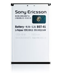 Фото аккумуляторной батареи Sony Ericsson BST-41