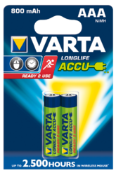 Фото аккумуляторной батарейки VARTA 56703-BL2