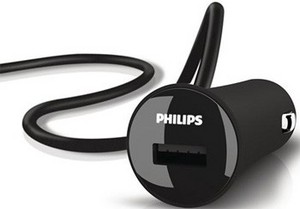 Фото автомобильной зарядки для Apple iPhone Philips DLP5263