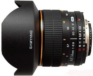Фото объектива Samyang 14mm F/2.8 ED AS IF UMC for Nikon F
